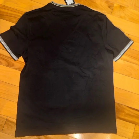 Ben Sherman Men’s Black T-Shirt | Medium | New With Tags | Dressy Tee - Picture 7 of 8